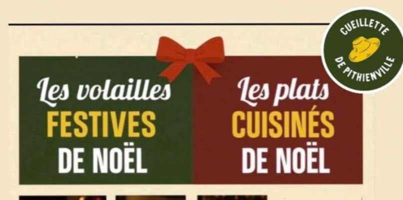 Ouverture des commandes de Noel 2025
